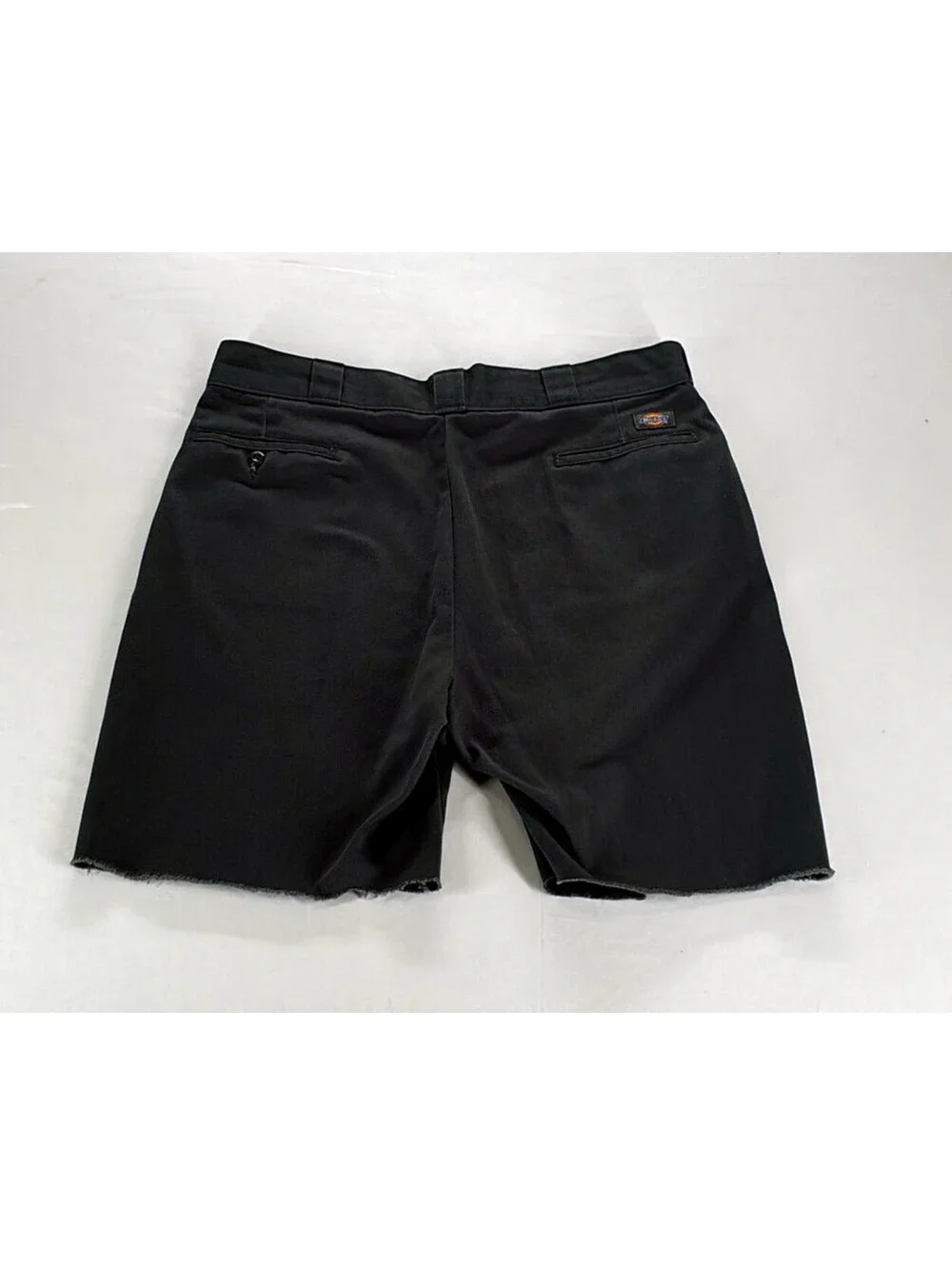 Vintage 90s Dickies Cut Off Work Shorts Faded Black Skater